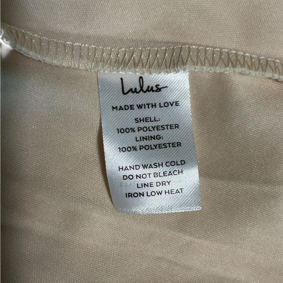 Lulus Women's Charmaine Embroidered Sheer Mesh Mini Dress BL1 White Size XL NWT - Picture 10 of 10